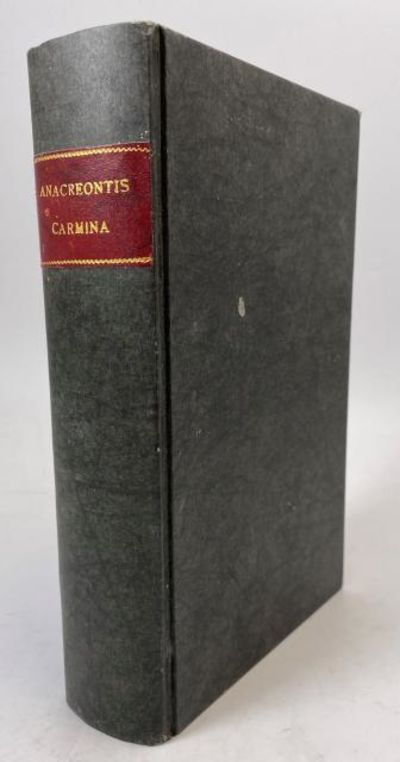 Carmina, Graece e recensione Guilielmi Baxteri.…