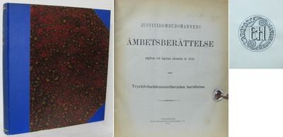 Justitieombudsmannens ämbetsberättelse afgifven…
