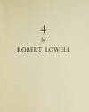 4 by Robert Lowell