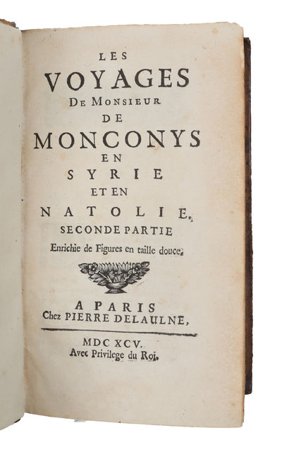 Les Voyages de M. de Monconys en Syrie et en…