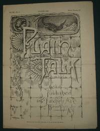 Plain Talk Vol. III No. 5 August 1886