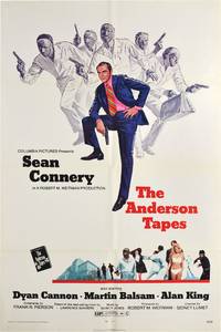 The Anderson Tapes (Original one sheet poster for the 1971 film)