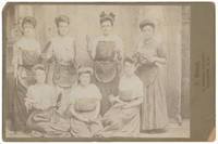 Cabinet Card Portrait of a Group of Female Mill Workers in Nashua, N.H. c. 1880-1890