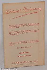 cover of Cardinal Mindszenty; the truth about his real "crime