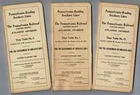 image of PENNSYLVANIA-READING SEASHORE LINES / EASTERN REGION/ ATLANTIC DIVISION/ TIME TABLE NO.21, NO.1, NO. 2 / FOR THE GOVERNMENT OF EMPLOYES ONLY (3 CONSECUTIVE TIME TABLES APRIL 27, 1941 TO JUNE 7, 1942)