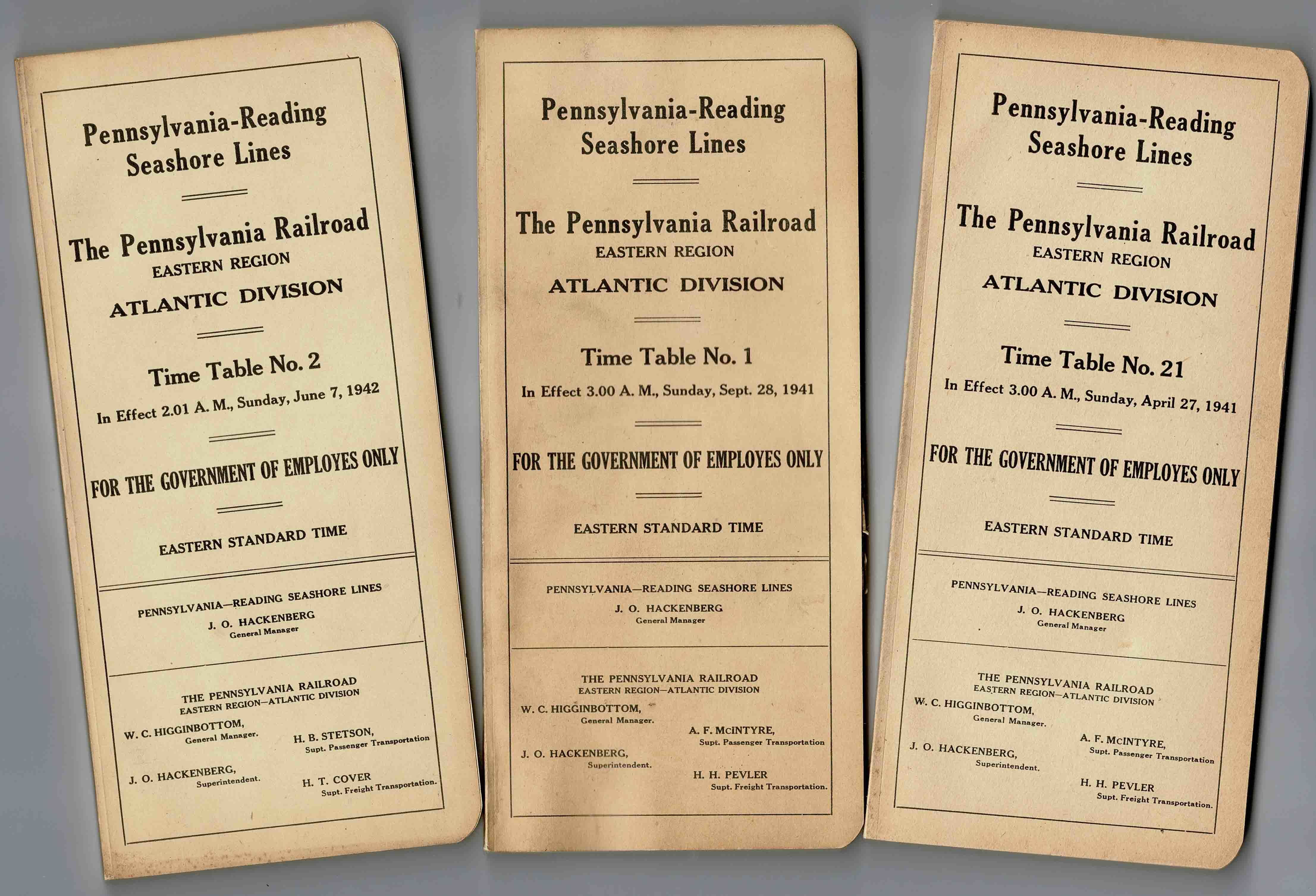 Pennsylvania Reading Seashore Lines Eastern Region Atlantic