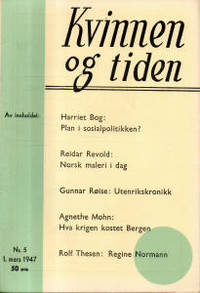 Kvinnen og tiden. Nr.3 1mars 1947