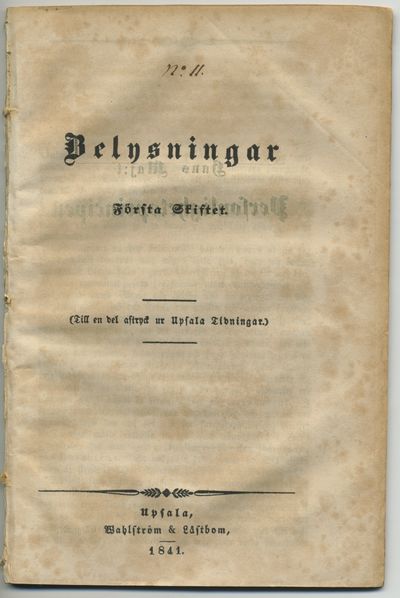 Belysningar. Första skiftet. (Till en del…