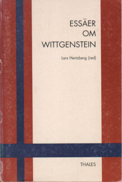 ESSÄER OM WITTGENSTEIN.