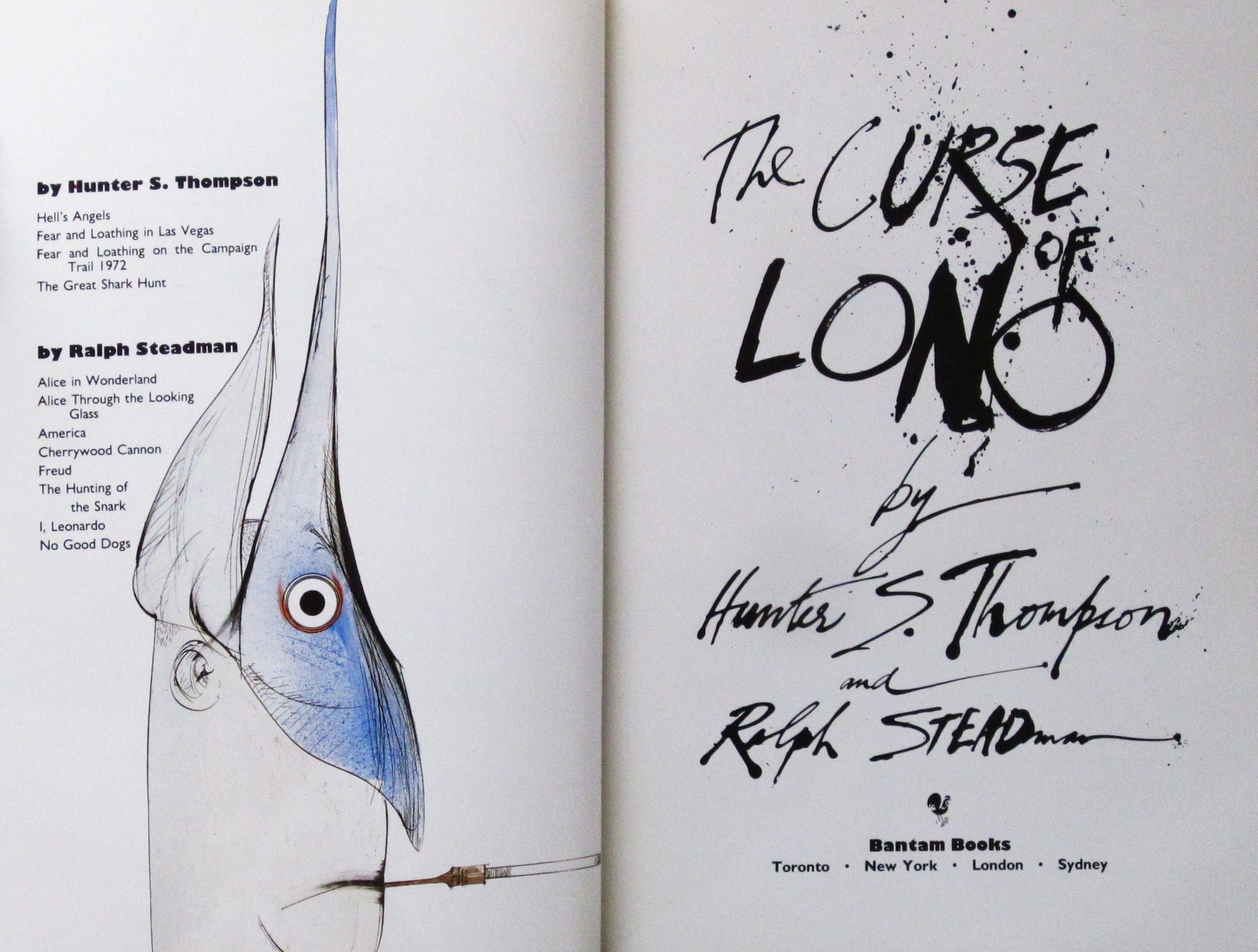 The Curse of LONO by Hunter S. Thompson and Ralph Steadman