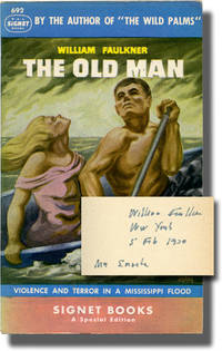 The Old Man (First Separate Edition, inscribed by Faulkner in 1950 to his publisher) by William Faulkner - 1948