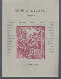 Catalogue 203: New Arrivals