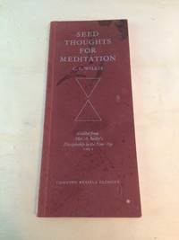 image of Seed Thoughts for Meditation distilled from Alice A. Bailey's Discipleship of the New Age, Vol. I