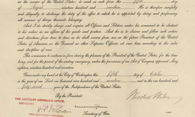 President Woodrow Wilson Mobilizes for War: He Appoints the Chief Engineer of the United States Army for World War I