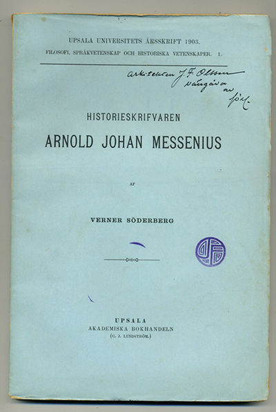 Historieskrifvaren Arnold Johan Messenius. A.a.