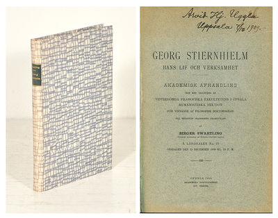 Georg Stiernhielm. Hans lif och verksamhet. A.a.
