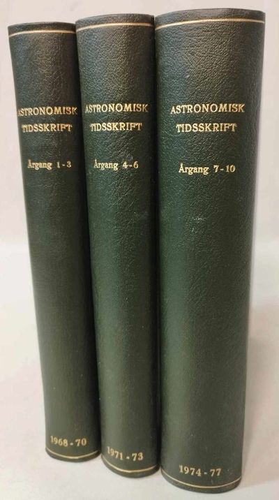 Astronomisk tidsskrift - årgang 1-10.