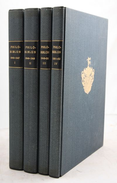 Philobiblon. Nordisk tidsskrift for bibliofili -…