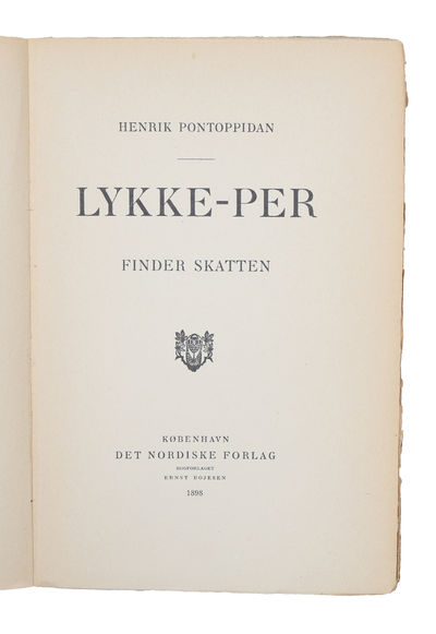 Lykke-Per. 8 vols. (Hans Ungdom - Finder Skatten - Hans Kærlighed - I det Frememde - Hans Store Værk - Og hans Kæreste - Hans Rejse til Amerika - Hans sidste Kamp). (photo 2)