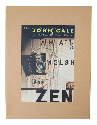 What's Welsh for Zen? The Autobiography of John Cale. - [THE SCARCE NUMBERED EDITION, SIGNED BY CALE] (photo 3)