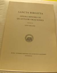 Opera minora III. Quattuor oraciones.