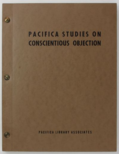 Pacifica Studies on Conscientious Objection
