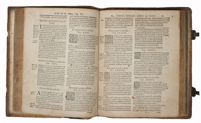 Commentaria unà cum Quaestionibus in tres libros Aristotelis De Anima: Nunc primum in lucem editia. - [TOLETUS' GREAT "DE ANIMA"-COMMENTARY] (photo 3)