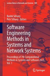 Software Engineering Methods in Systems and Network Systems : Proceedings of 7th Computational...