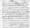 Bluebird, a setting of Herman Melville's poem for two female voices with instrumental accompaniment. Autograph musical manuscript. Signed and dated 2007. A complete working draft