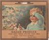 Dague Produce Company Promotional Calendar 1936