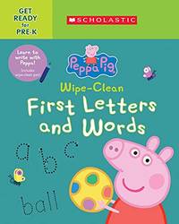 Wipe-Clean First Letters and Words (Peppa Pig)