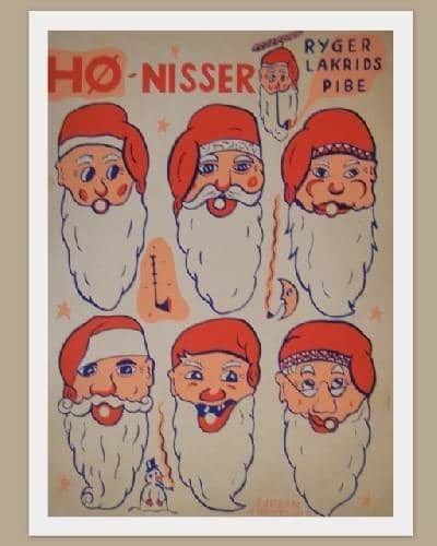 Hø-nisser ryger lakrids pibe.