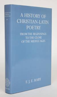 image of A History of Christian-Latin Poetry Fromt he Beginnings to the Close of The Middle Ages