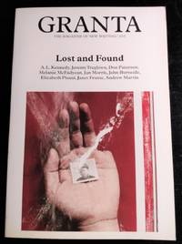 cover of GRANTA 105: LOST & FOUND