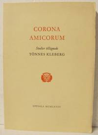 Corona amicorum. Studier tillägnade Tönnes…