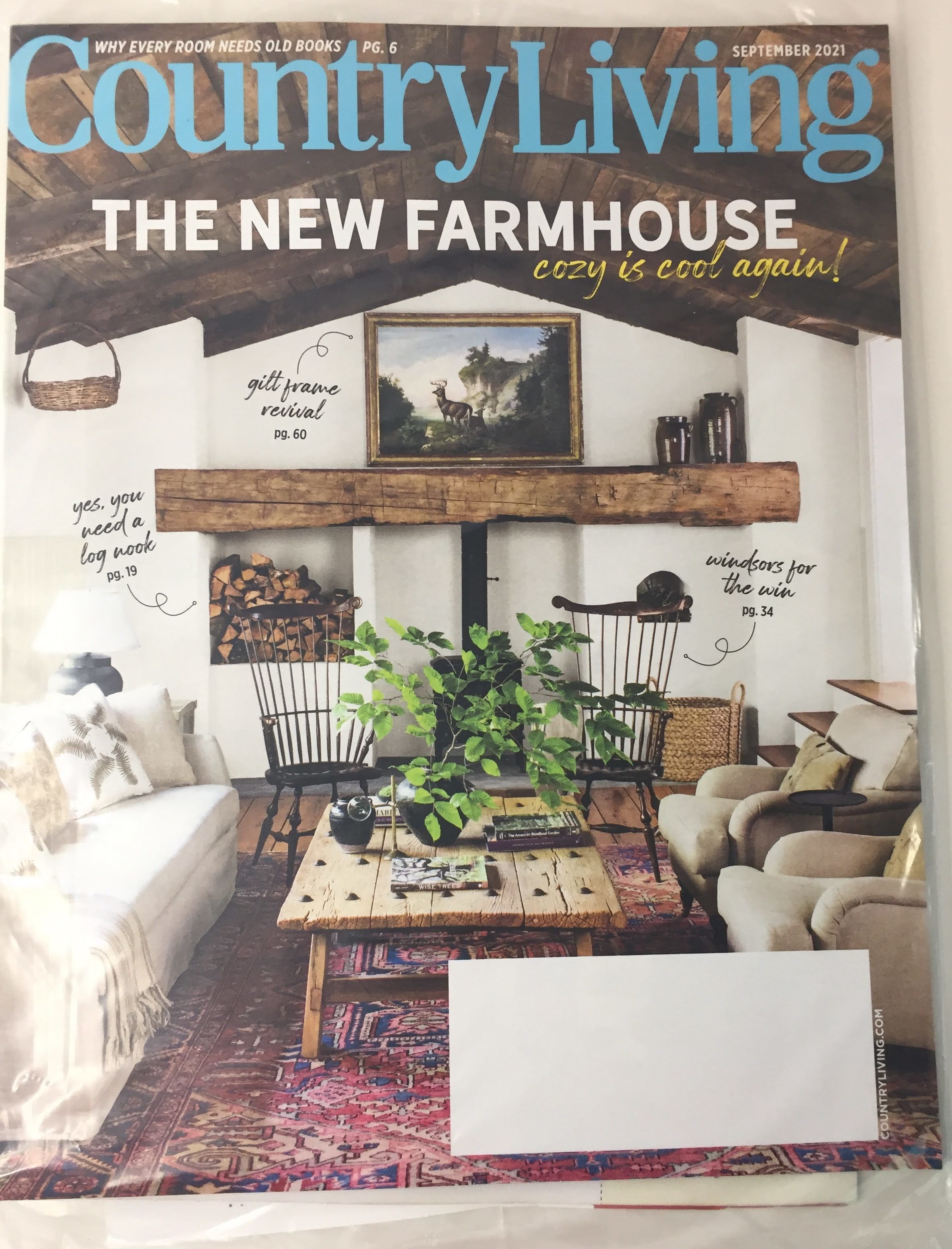 Country living magazine september 2021 the new farmhouse by hearst  magazines - 2021-08-02