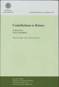 Contributions to Botany Dedicated to Inga Hedberg