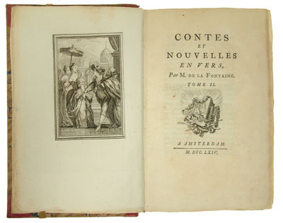Contes et Nouvelles en Vers. 2 Tomes. - [MAIN WORK OF ROCOCO BOOK-ILLUSTRATION] (photo 5)