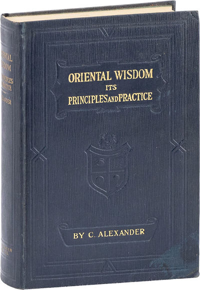 Oriental Wisdom; Its Principles and Practice