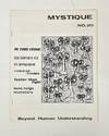 Mystique Magazine No. 20 October, 1972