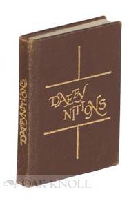 Skokie, IL: Black Cat Press, 1977. leather, title gilt-stamped on spine and cover. Miniature Books. ...