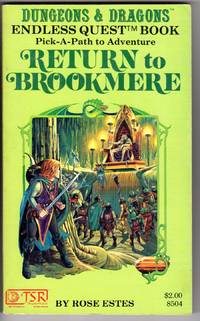 RETURN TO BROCKMERE (Dungeons &amp; Dragons) by Estes, Rose - 1982