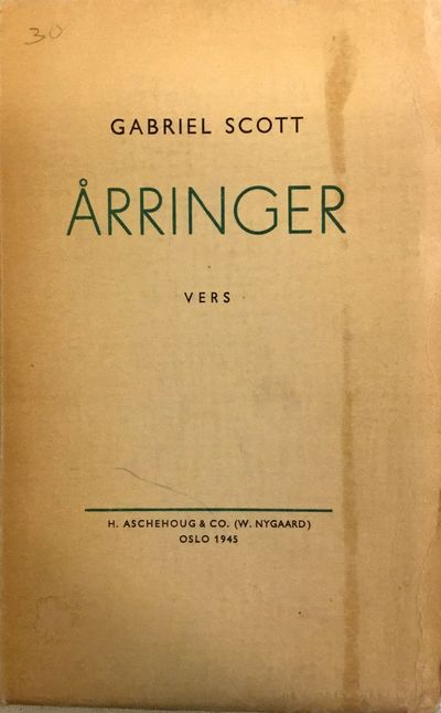 Årringer. Vers 1894-1945