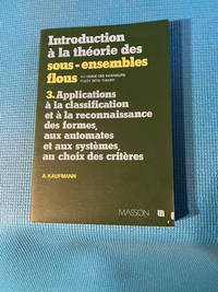 Introduction à la théorie des sous‑ensembles flous – Tome 3