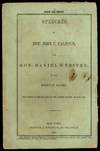 [Cover Title]: Speeches of Hon. John C. Calhoun and Hon. Daniel Webster on the Subject of Slavery. Delivered in the Senate of the United States, March 1850