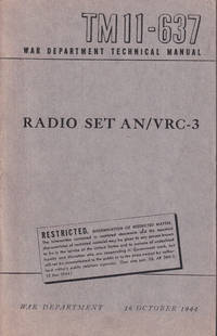 TM 11-637 Radio Set AN/VRC-3