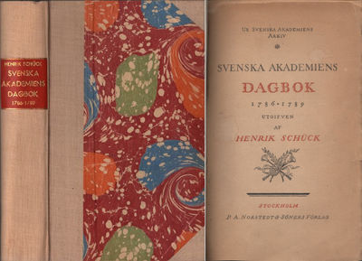 SVENSKA AKADEMIENS DAGBOK 1786-1789.