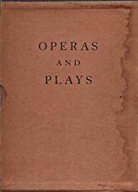 cover of Operas and Plays