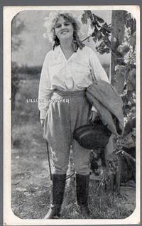 1917 Kromo Gravure Trading Card Rounded Borders Silent Flim Star Lillian  Walker