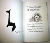 cover of AN ALPHABET OF CREATION